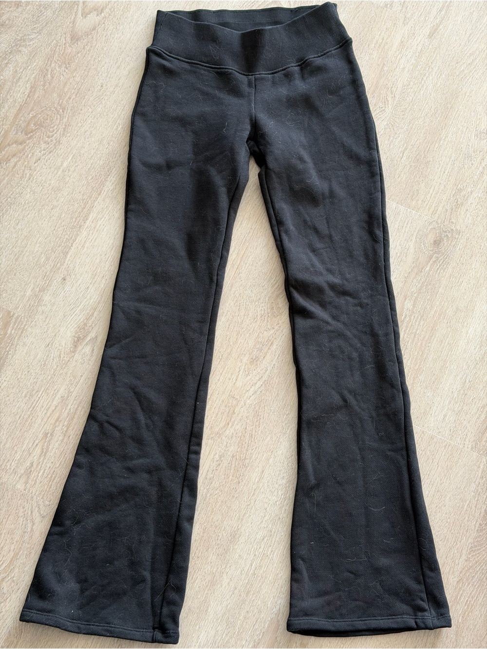 Black Zara Flare Yoga Pants